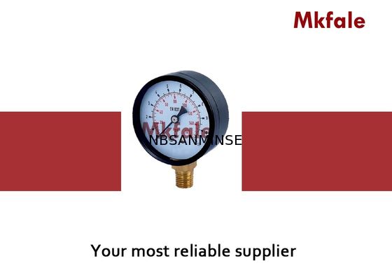 SMTB স্টেইনলেস স্টীল তরল চাপ গেজ কালো ইস্পাত কেস জি / এনপিটি / অন্যান্য থ্রেড