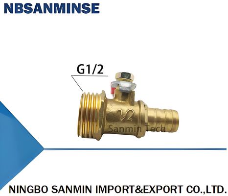 বল ভালভ এয়ার কম্প্রেসার পার্টস G 1/2 G 1/8 1PC NBSANMINSE